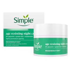 SIMPLE AGE RESISTING NIGHT CREAM