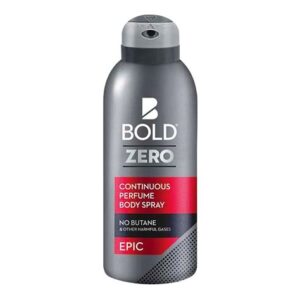 BOLD ZERO BODY SPRAY EPIC