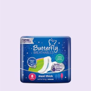 BUTTERFLY MAXI THICK 8PC