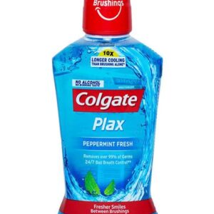 COLGATE PLAX PEPPERMINT SPLASH M/W 500ML
