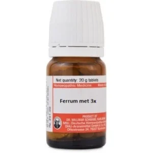 FERRUM METALLICUM 3X TAB