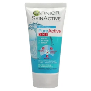 GARNIER PURE ACTIVE FACE WASH 50ML