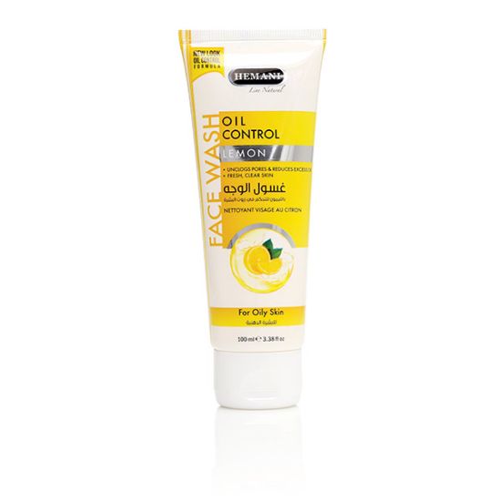 HEMANI OIL CONTROL LEMON EXTRACT FACE WASH 100ML