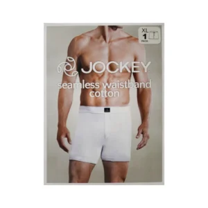 JOCKEY KNIT BOXER 1105 BLACK L