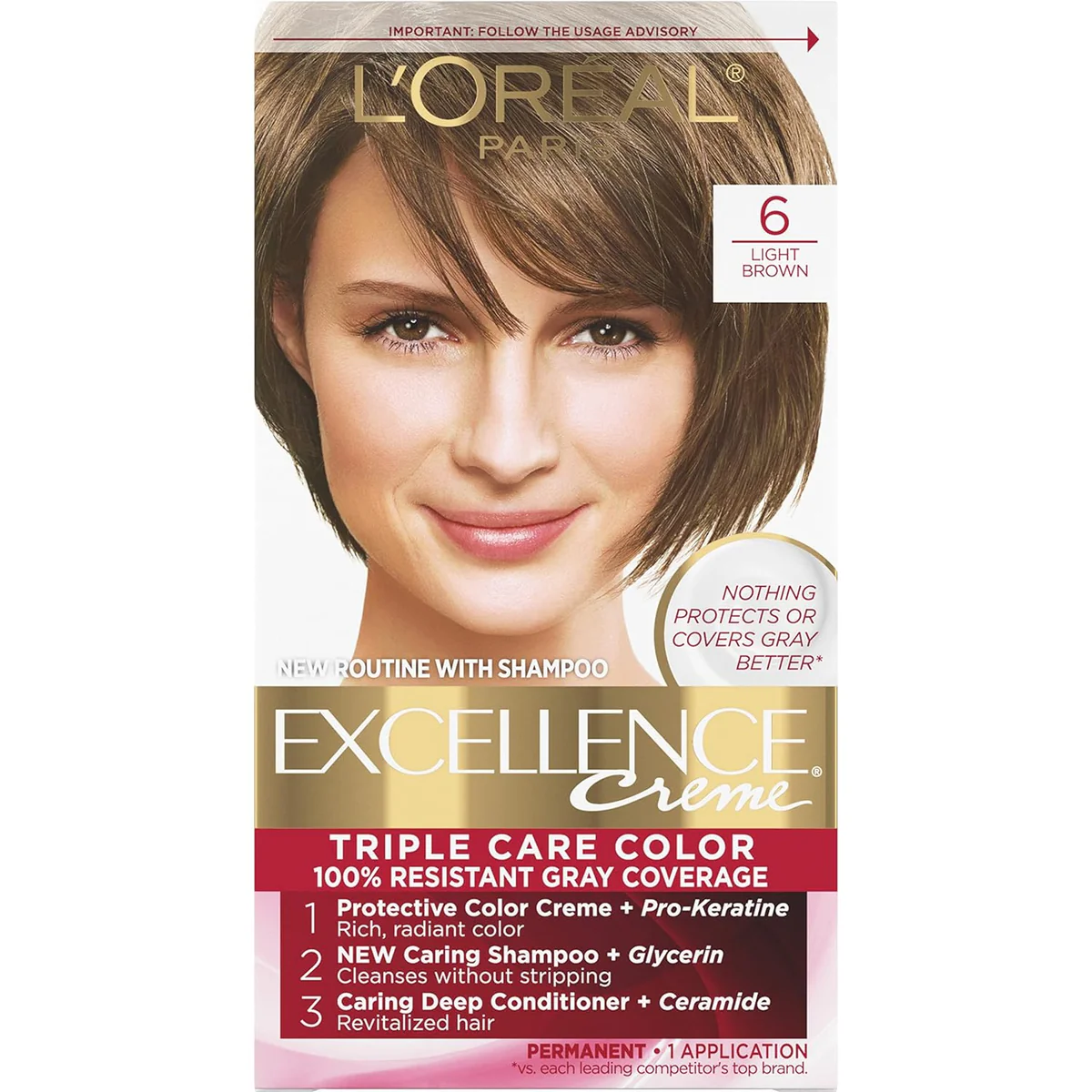 LOREAL EXCELLENCE HAIR COLOUR 6.7