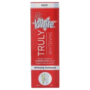 MR WHITE TOOTHPASTE 120GM