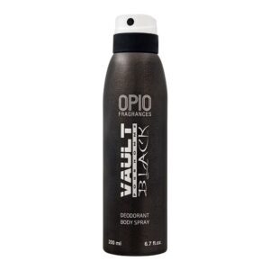 OPIO VAULT BLACK BODY SPRAY 200ML