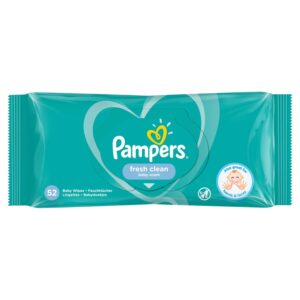 PAMPERS WIPES 52P
