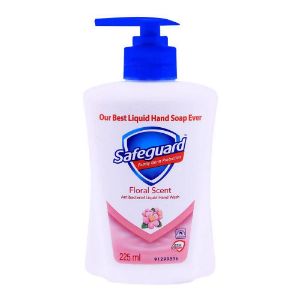 SAFEGUARD FLORAL SCENT HAND WASH 225ML