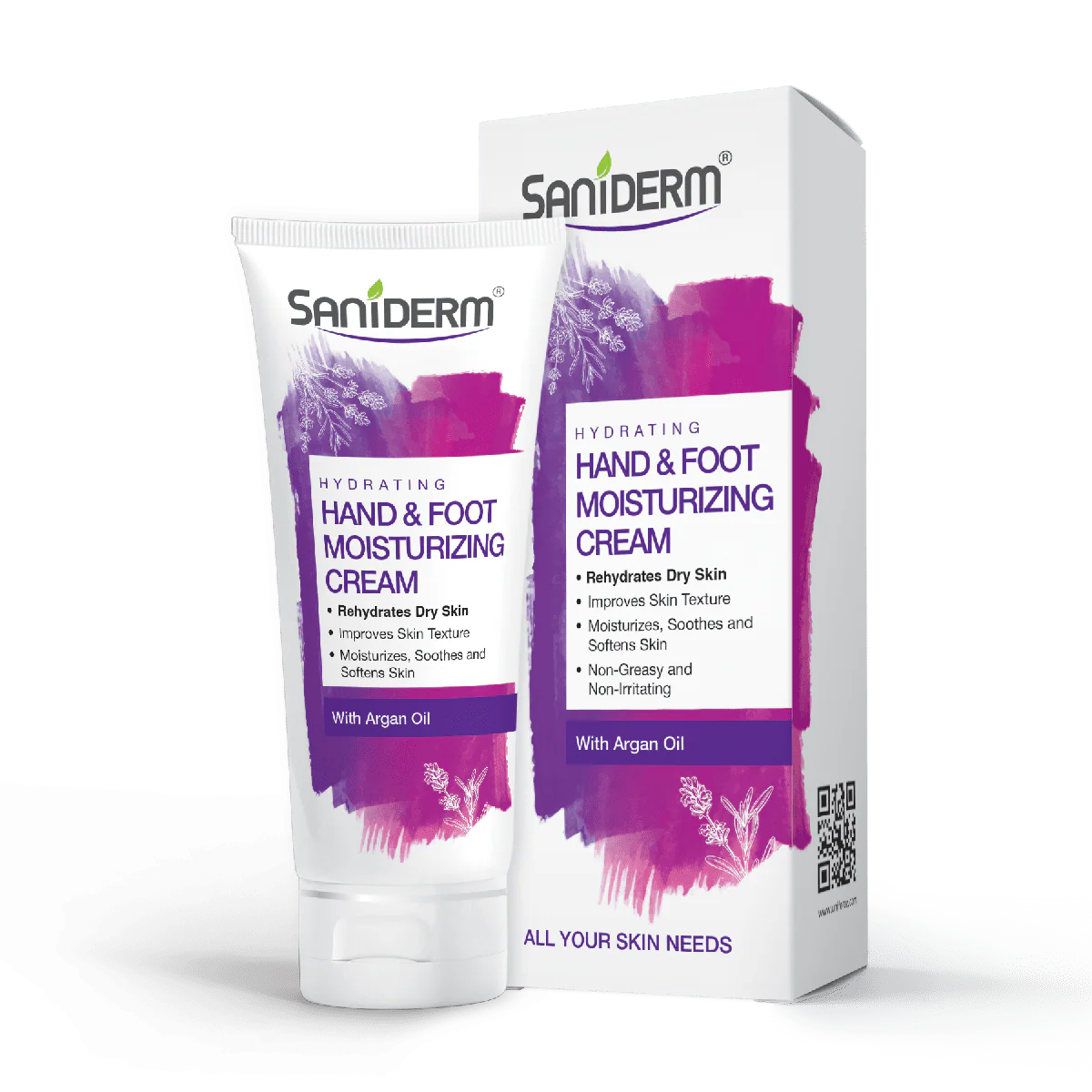 SANIDERM HAND & FOOT MOISTURIZING CREAM