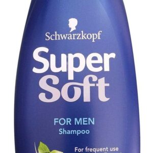 SCHWARZKOPF SUPERSOFT MEN HAIR SHAMPOO 400ML