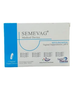 SEMEVAG VAGINAL SUPPOSITORIES 3S
