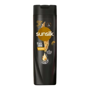 SUNSILK BLACK SHAMPOO 185ML