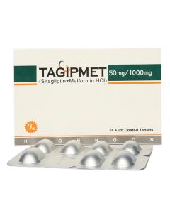 TAGIPMET 50/1000 TAB 20S