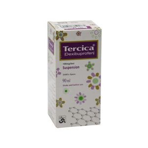 TERCICA 100MG/5ML SUSP 60ML