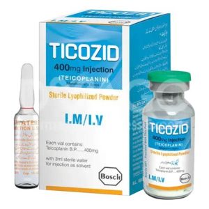 TICOZID 400MG INJECTION