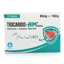 TIOCARDIS AM 80/10MG