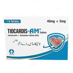 TIOCARDIS AM 80/5MG TAB