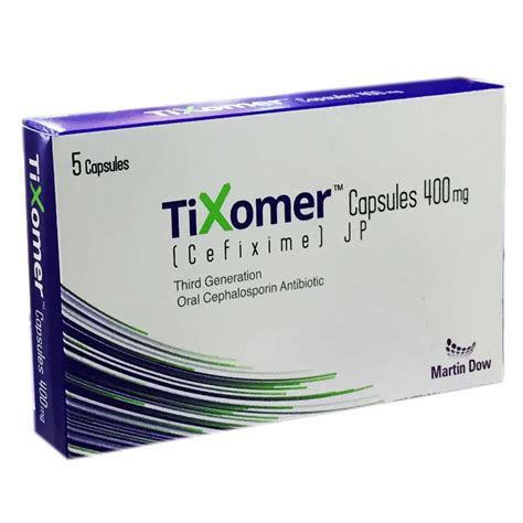 TIXOMER CAP 400MG