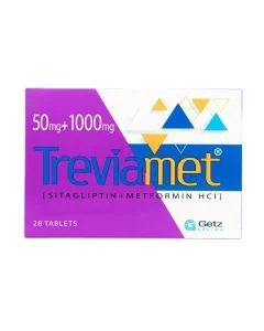 TREVIAMET 50/1000MG TAB 28S