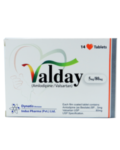 VALDAY 5/80MG TAB 14S
