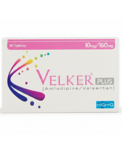 VELKER 10/160MG TAB 14S