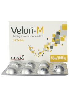 VELON M 50+1000MG TAB