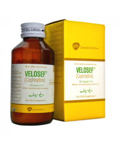 VELOSEF SUSPENSION 125MG 90ML (NEW)
