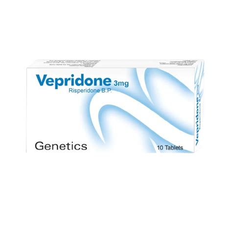 VEPRIDONE 3MG TAB 20