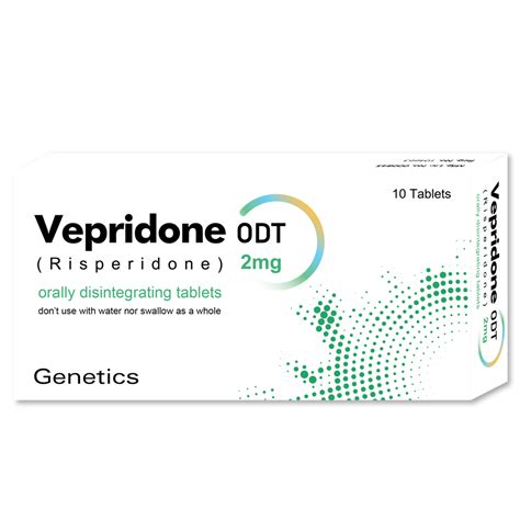 VEPRIDONE ODT 2MG TAB 10S