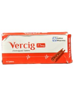 VERCIG 2.5MG TAB 14S