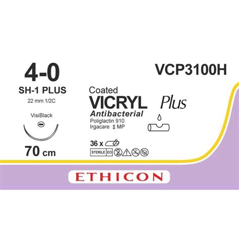 VICRYL 4/0 VCP 3100H