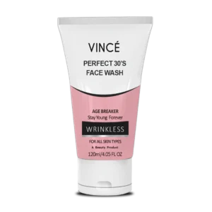 VINCE WRINKLESS PERFECT 30 S FACE WASH 100ML