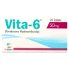 VITA 6 TAB 50MG 20S