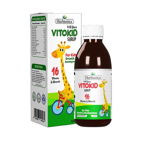 VITOKID SYP 120ML HERBIOTIC