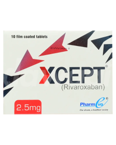 XCEPT 2.5MG TAB