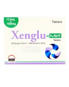 XENGLU MET 12.5/1000MG TAB 28S