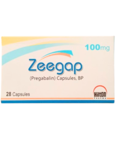 ZEEGAP 100MG CAP 28S