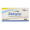 ZEEGAP 75MG CAP 28S