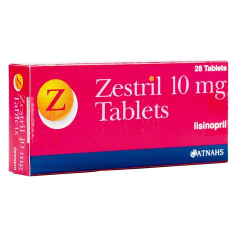 ZESTRIL 10MG TAB NEW
