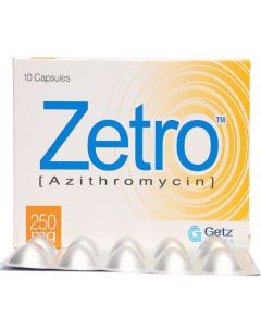 ZETRO 250MG CAP (NEW)