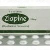 ZIAPINE 25MG NEW