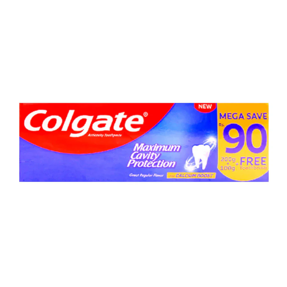 Colgate Pak Tooth Paste 295gm Maximum Cavity Protection