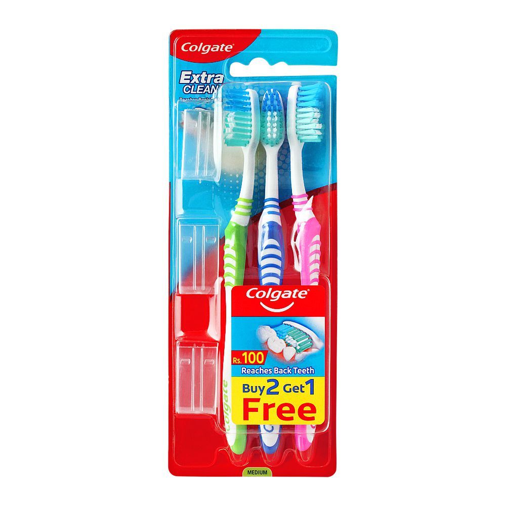 Colgate Tooth Brush Extra Clean Buy 2 Get 1 Free