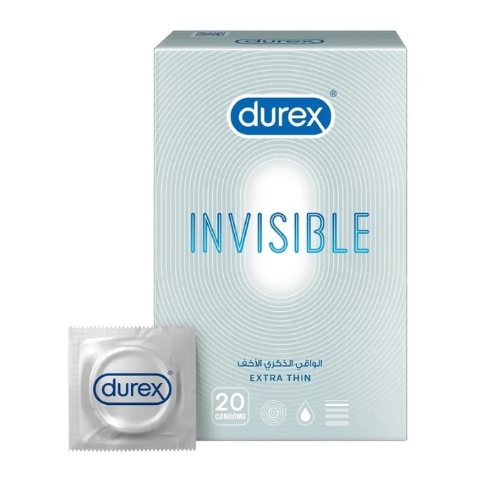 Durex Condoms 20cs Invisible