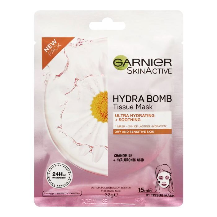 Garnier Hydra Bomb Tissue Mask For Dry 32gm