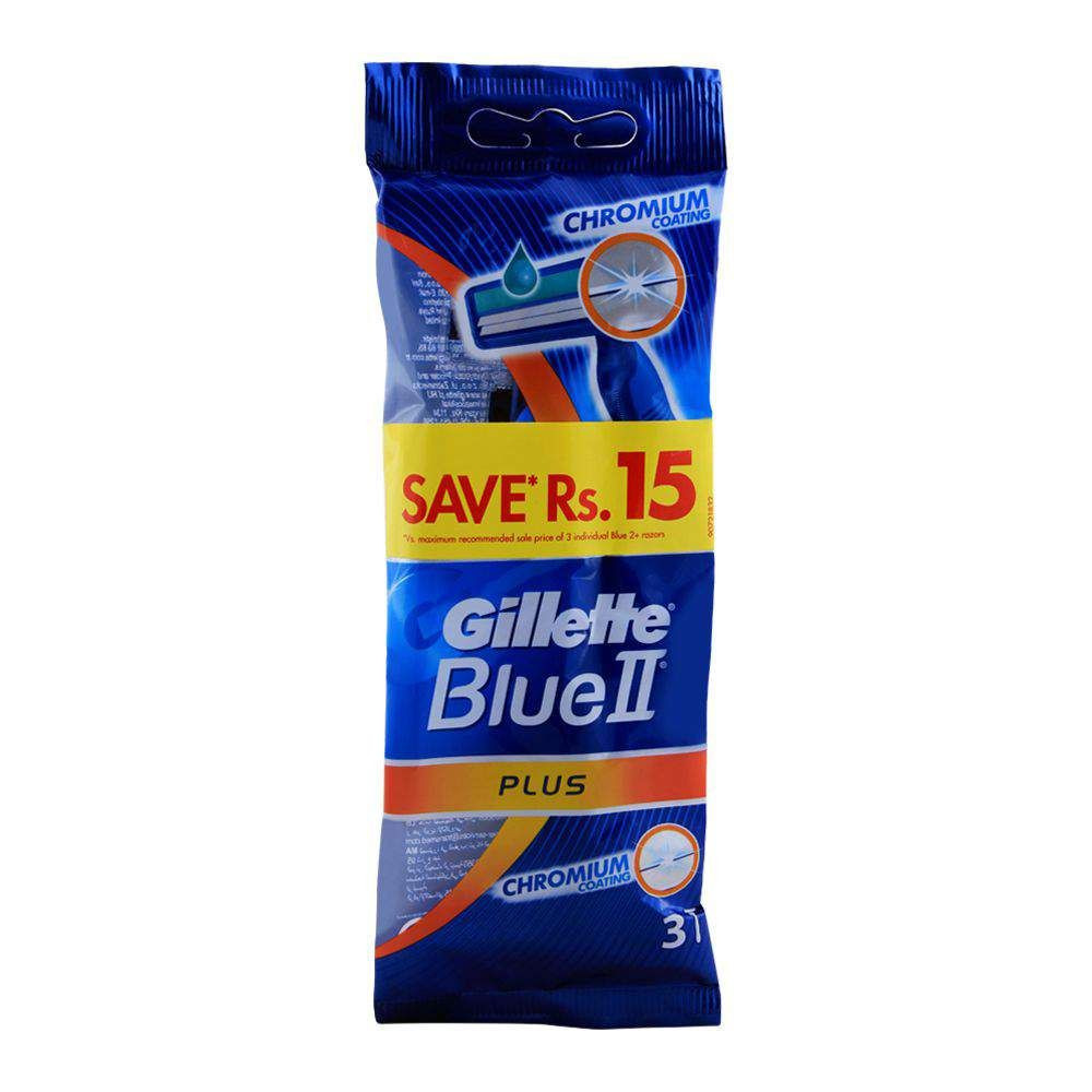 Gillette Blue 2 Plus 3pcs