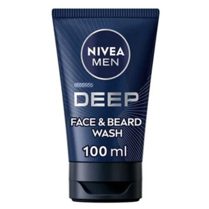 Nivea Men Deep Face & Beard Wash 100ml