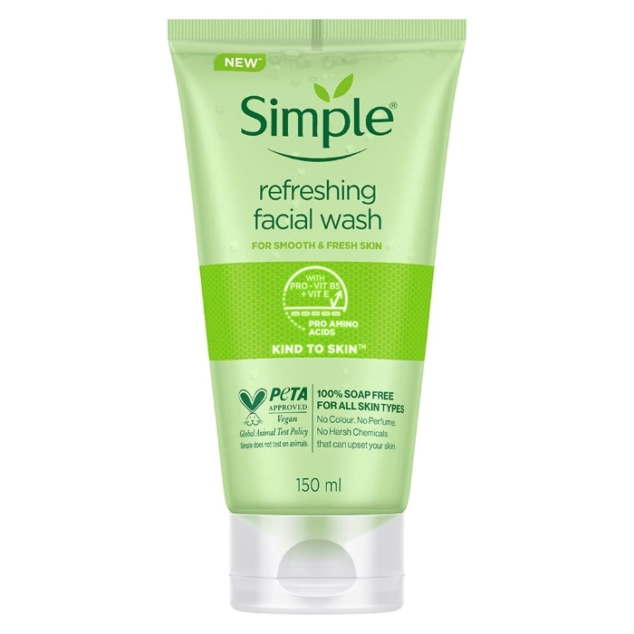 Simple Facial Wash 150ml Refreshing