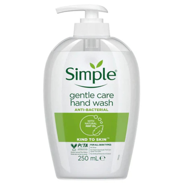 Simple Hand Wash 250ml Gentle Care